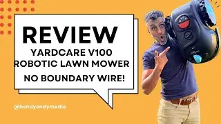 YARDCARE V100 Review: The EASIEST Lawn Mower I've Used? ✅
