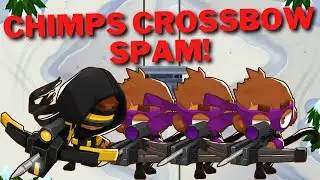 ALPINE RUN CHIMPS With Crossbows is Easy! Bloons TD 6