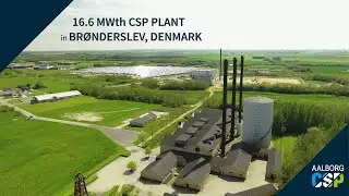 16.6MWth Concentrated solar power plant in Denmark