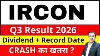 IRCON DIVIDEND I IRCON SHARE Q3 RESULT 2026 I IRCON SHARE LATEST NEWS TODAY I IRCON SHARE RESULT