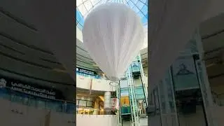 Hot air balloon ride, enjoying free ride in Doha Qatar #hotairballoon #qatar #doha #qatar2022 #mall