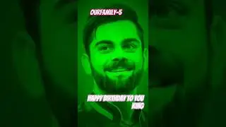 Happy Birthday to king#trending #viralvideo #viratkohli #fanscelebration