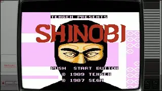 Shinobi NES Gameplay | Cl&aacute;ssico da Sega no Nintendinho (1989)