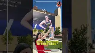 The Rookie of the Year shining in her new Nike billboard! 🙌🏀 #WNBAction #WNBA #CaitlinClark #India