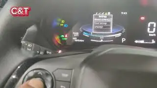 Как сбросить техническое обслуживание масла Toyota Yaris Cross HEV 2024. Говорите по-английски.