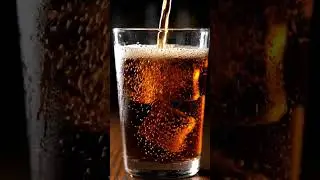 Soda Pour So Fizzy It Feels Real 🥤✨ | Cinematic ASMR #shorts