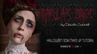 DRACULA'S BRIDE Tutorial Trucco Halloween | Vampiro Gotico Vittoriano