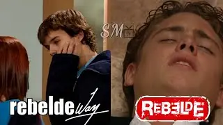 Marizza/Roberta le pega a Pablo/Diego - Rebelde Way / Rebelde.