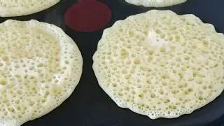 Baghrirs,cr&egrave;pes mille trous ,recette express et inratable/Moroccan pancakes recipe