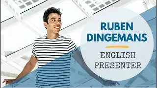 Ruben Dingemans English presenter