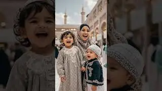 Nearer to the Divine 🕋 | Children Walking Beneath Allah&rsquo;s Mercy 💫