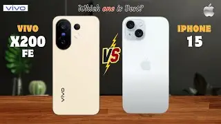 Vivo X200 FE vs IPhone 15⚡full Details