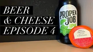 Сыр St Austell Proper Job с острым чеддером из Aldi: обзор сочетания пива и сыра, эпизод 4.