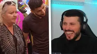 Haikel reagiert auf westliche Frau hat Probleme mit der arabischen Kultur