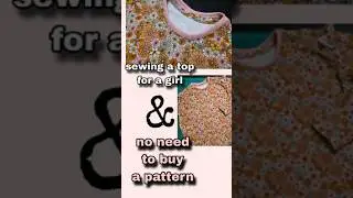 Simple sewing tutorial | Sewing a top #tshirt_sewing #sewingtutorial #sewingvideo #n&auml;hen #sewing