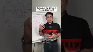 Cara bikin formulasi judul riset - skripsi, tesis, disertasi