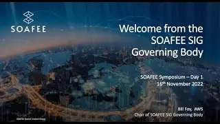 SOAFEE Symposium 2022 - Day 1