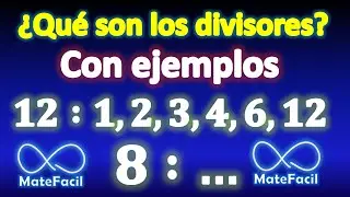 ¿Qué son los divisores? Explicación Súper Fácil