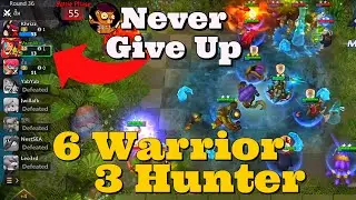 🔴6 Warrior 3 Hunter & 2* God of Thunder | Auto Chess | Rank Game | Lets Get Better 12