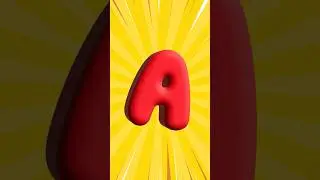 Letter A #toddlers #kidssong #abcssong #preschool #abcrymes