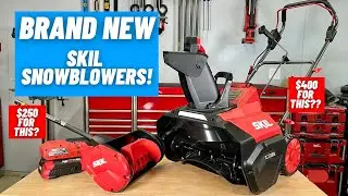 SKIL Snowblowers!!  ||  First Look!