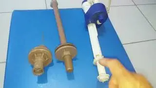Conexão para bóia caseira para caixa acoplada