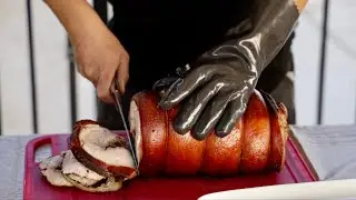 SMOKED FILIPINO CRUNCHY PORK BELLY 🐷 Lechon
