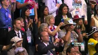 Gabrielle Giffords Pledge of Allegiance at DNC (C-SPAN)