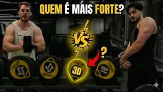😱 QUEM É MAIS FORTE? Argila x Roney  | Duelo na Academia 😱