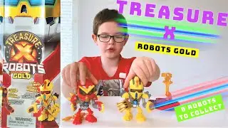 New Treasure X Robot Gold - 15 levels of adventure, Goldiator, Blingjaro