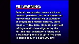 FBI Warning Logo 
