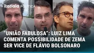 LUIZ LIMA COMENTA POSSIBILIDADE DE ZEMA SER VICE DE FL&Aacute;VIO BOLSONARO: 