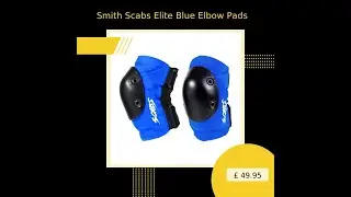 Smith Scabs Elite Blue Elbow Pads