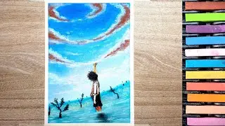 Vẽ tranh phong cảnh anime I K37P1 Art