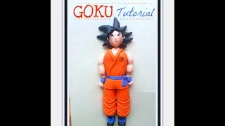 GOKU TUTORIAL EN FONDANT