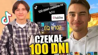 TEN WIDZ CZEKAŁ 100 DNI NA TIK TOKU! SPEŁNIŁEM JEGO MARZENIE!