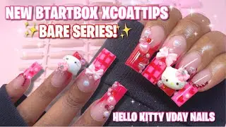 НОВАЯ СЕРИЯ BTARTBOX XCOATTIPS BARE! 💗 Как наносить гель-лак Gel X дома + Преображение ногтей ко ...