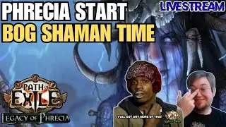 [LIVE]  Path of Exile | Phrecia Event Start | Blight Bog Shaman