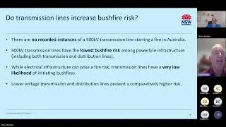 Hunter Transmission Project - Bushfire assessment webinar recording