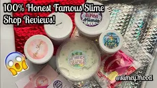 100% HONEST FAMOUS SLIME SHOP REVIEWS!