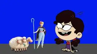 Adelaide Chang meets Bo Peep & her sheep, Billy, Goat, & Gruff