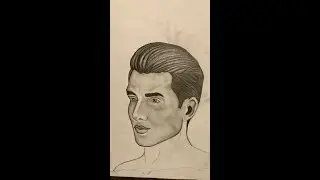 Realistic Face Sketch | Pencil Drawing Shorts