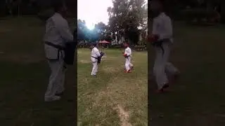 ITF TAEKWONDO DELHI 🌟 SAHIL MEHRA 1stDAN BLACK BELT JUMPING BACK KICK (COACH BOO-SABUM KARAN)