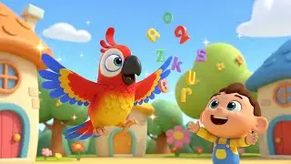 Naughty Parrot Mixed All the Words 🦜 | Nursery Rhymes for Kids & Baby Songs