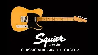 Squier Classic Vibe 50s Telecaster - Demo