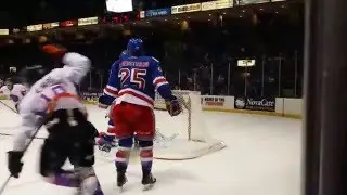 Youngstown Phantoms #5 Vas Kolias scores a GW goal 12/5/15 vs Des Moines