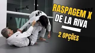 Raspagem X da guarda de la riva! Aulas Onlyway Jiujitsu 2026!