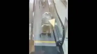1932 Great Escalator Crash (colourized)