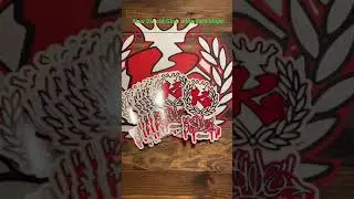 New die cut slaps from K-Side Apparel (glow in the dark)