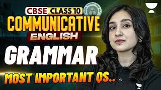 Communicative English | Grammar Most Important Questions | CBSE Class 10 Boards 2026 | Asmita Ma'am